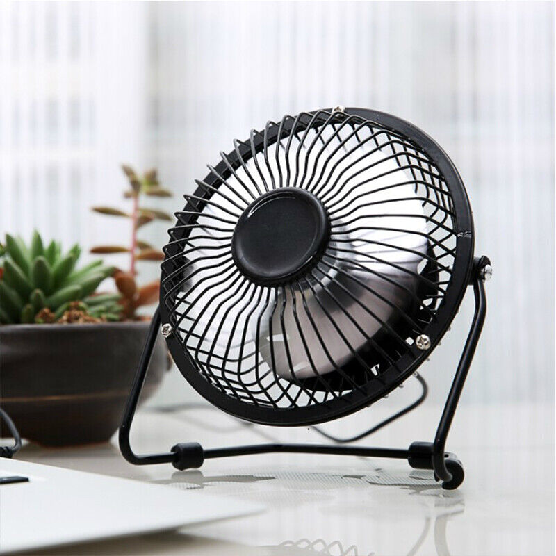 4inch Portable Mini USB Small Cooling Fan Desk Desktop Cooler