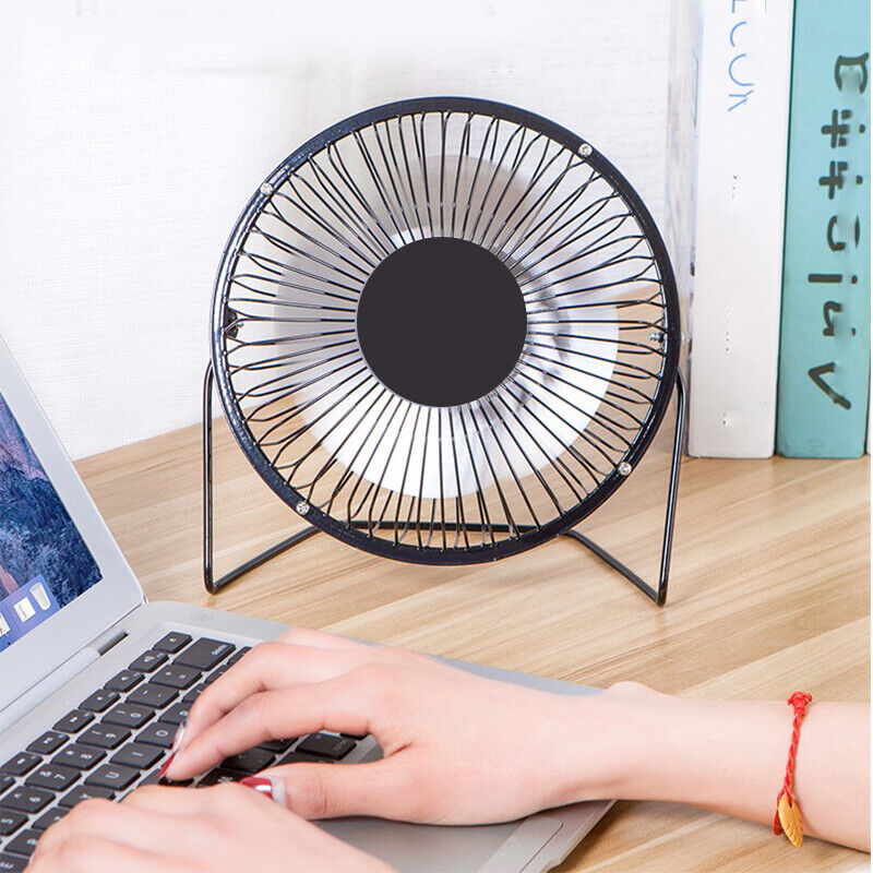 4inch Portable Mini USB Small Cooling Fan Desk Desktop Cooler