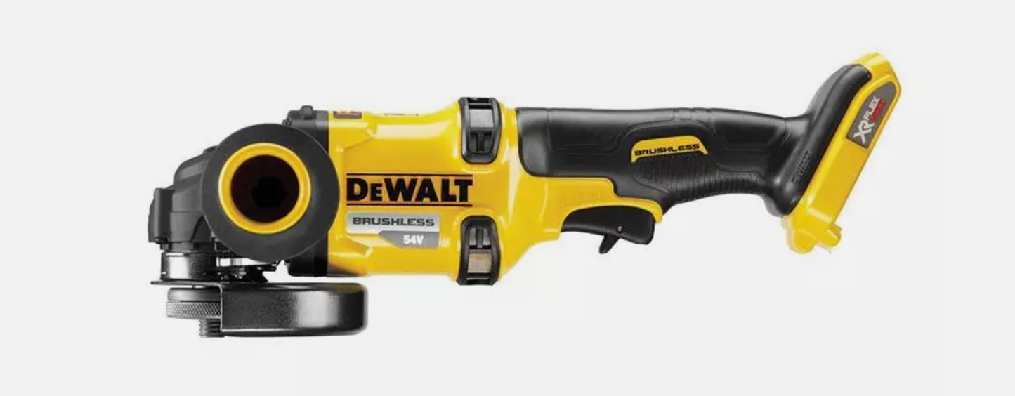 DEWALT BRUSHLESS CORDLESS GRINDER DCG418 FLEXVOLT 54V/60V