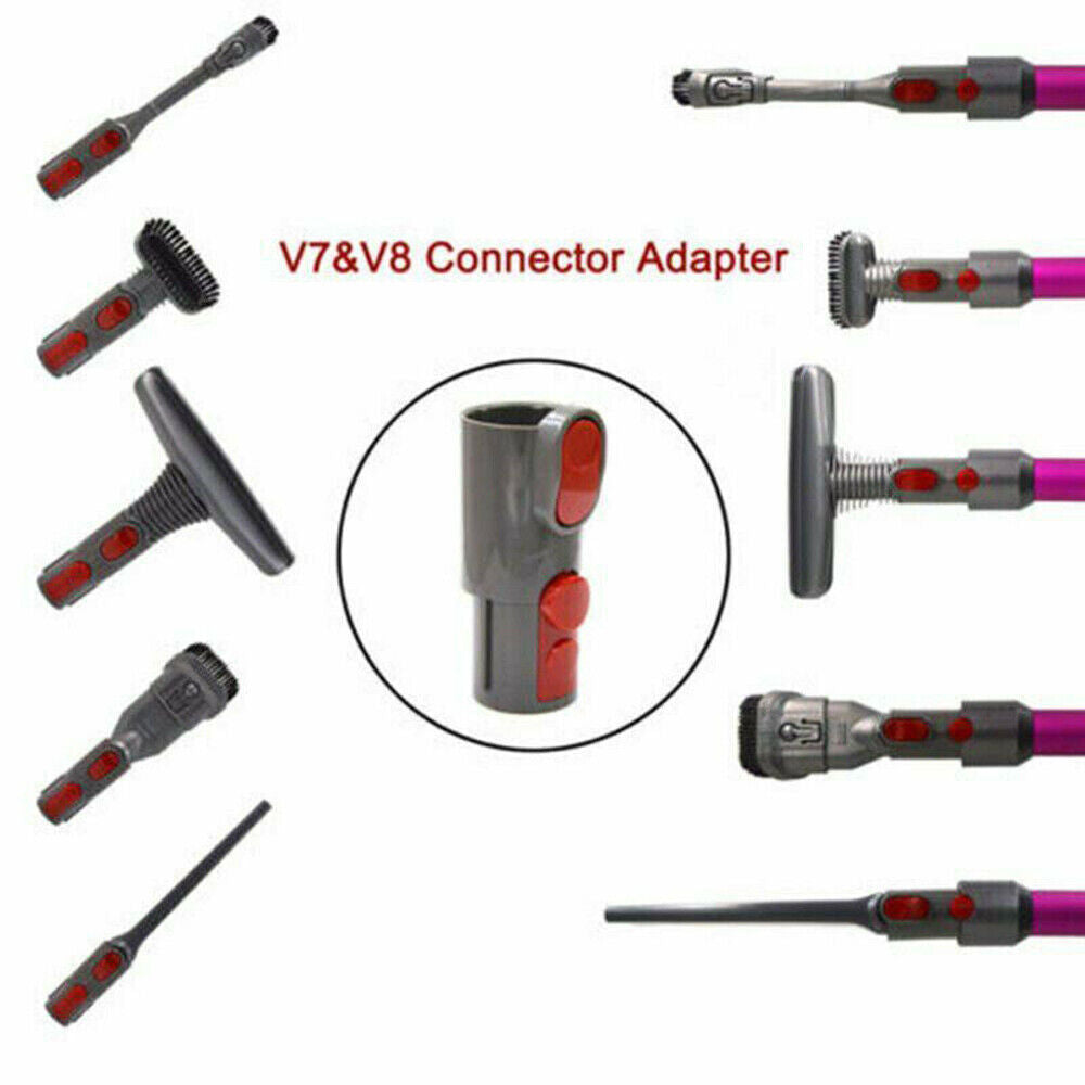 Brush Attachment Accessories Kit Replacement For Dyson V7 V8 V10 Vacuum Cleaner