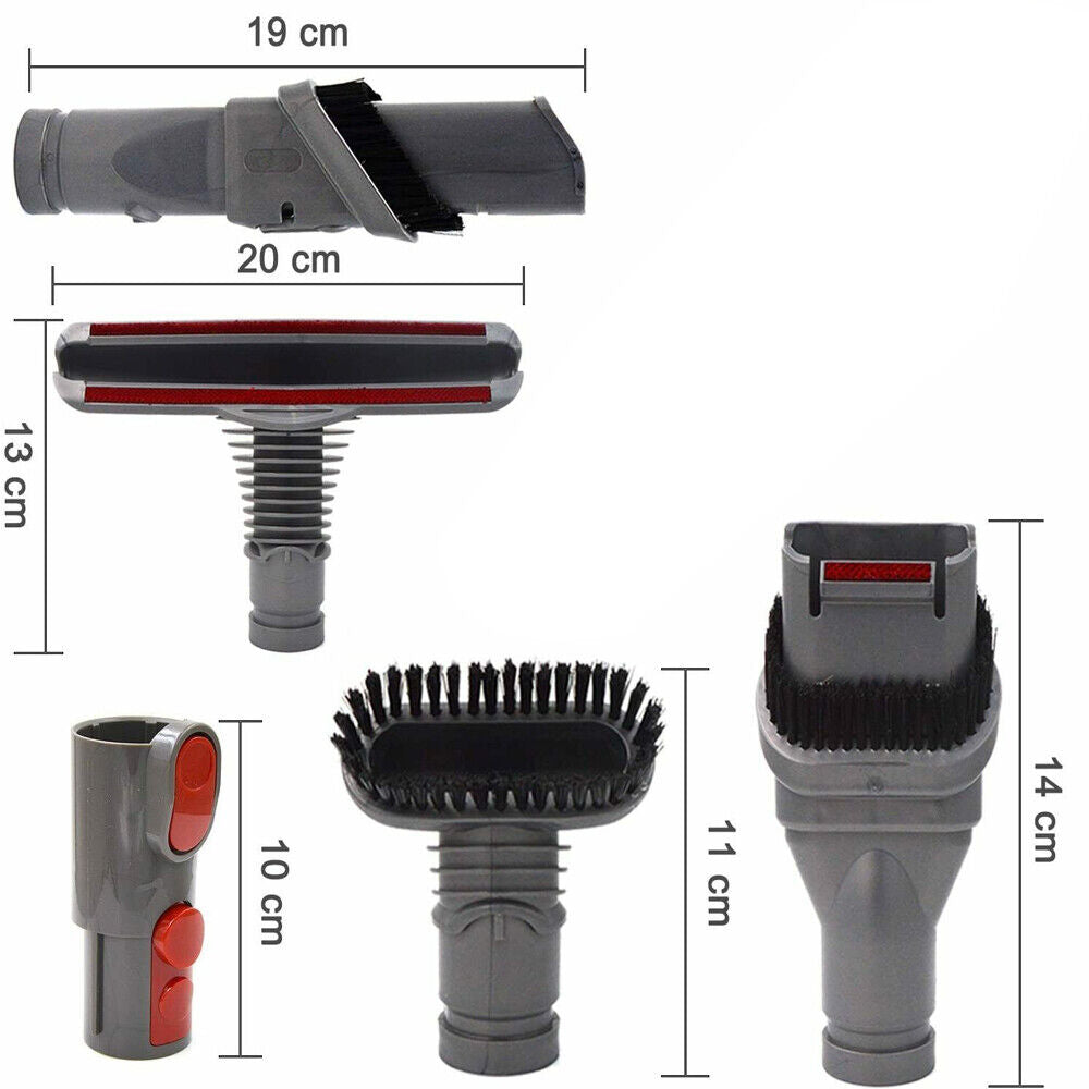 Brush Attachment Accessories Kit Replacement For Dyson V7 V8 V10 Vacuum Cleaner