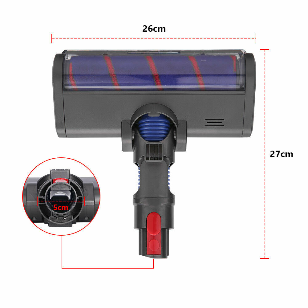 Fluffy Head Roller BrushFor DYSON V7 V8 V10 V11 Absolut Animal Vacuum Cleaner