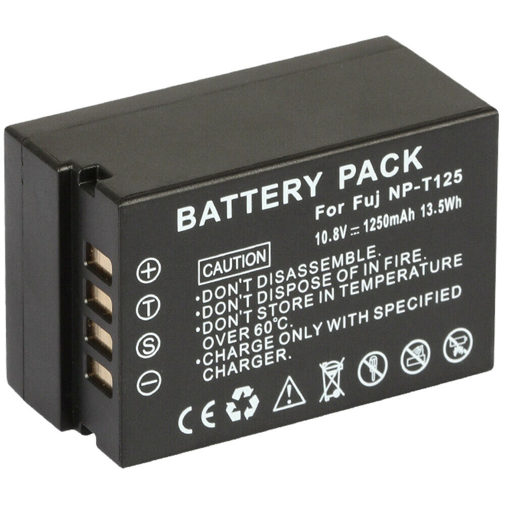NP-T125 Battery for Fujifilm NPT125 GFX 50 50R 50S Digital Camera 10.8V