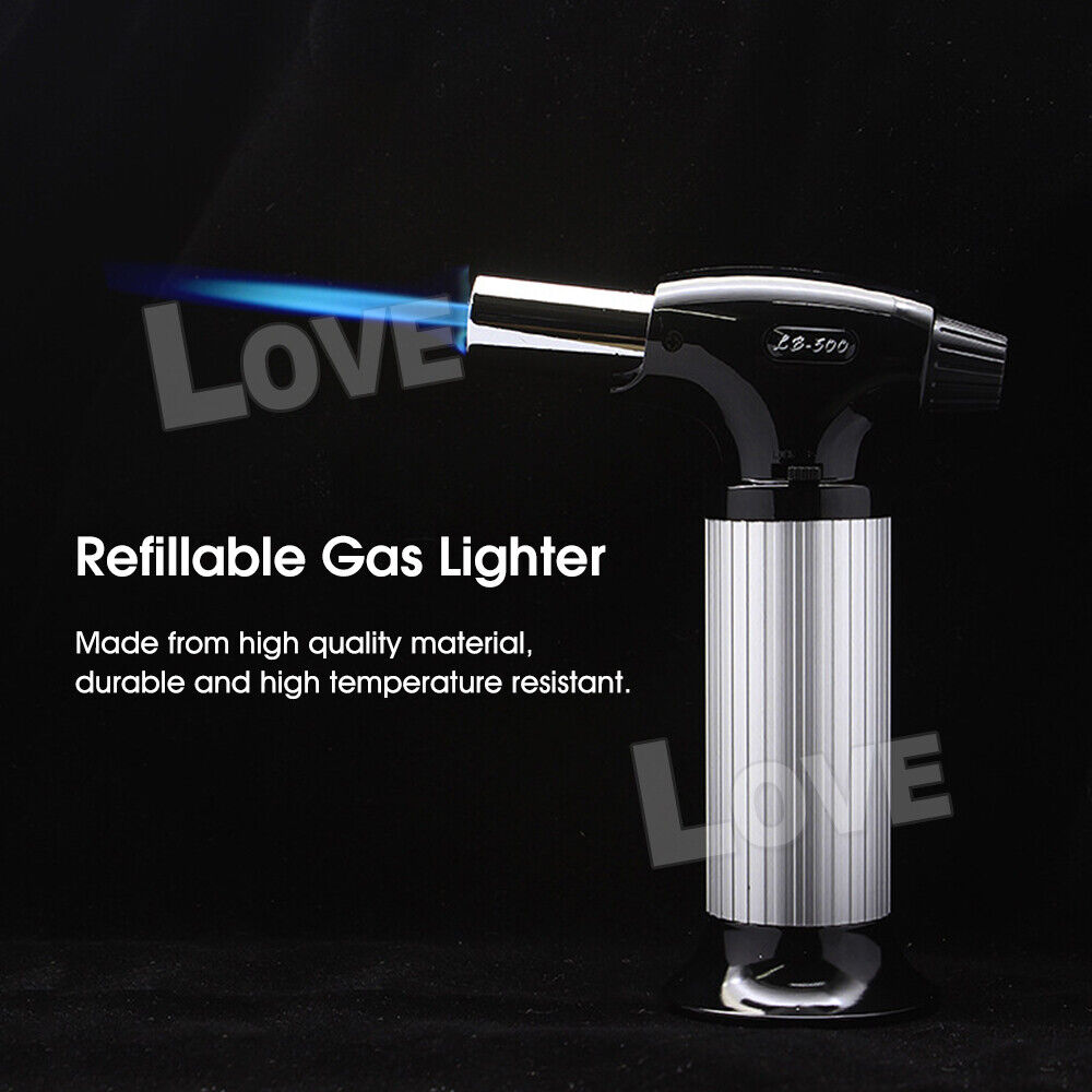 Refillable Gas Butane Blow Torch Fire Lighter Food Cook Baking Culinary Solder