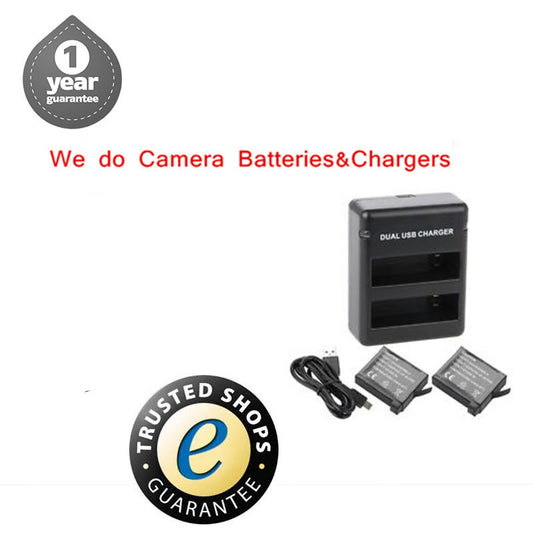GOPRO HERO4 DUAL CHARGER USB+2 Batteries