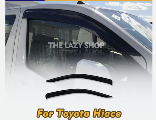 Weather Shields Weathershield Window Visors suitable for Hiace 2019-2022