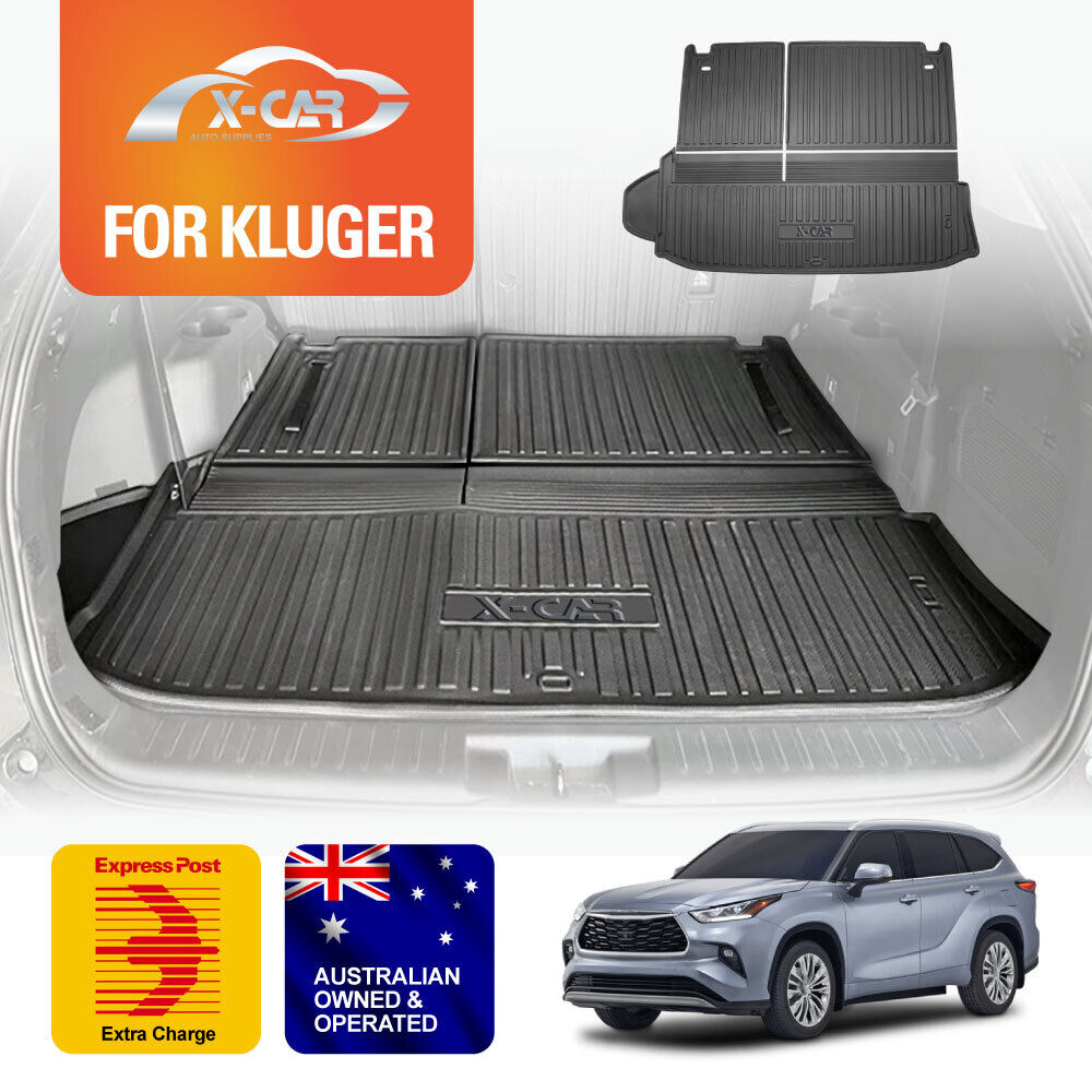 Heavy Duty Trunk Cargo Mat Boot Liner Luggage Tray Toyota Highlander 2021-2023