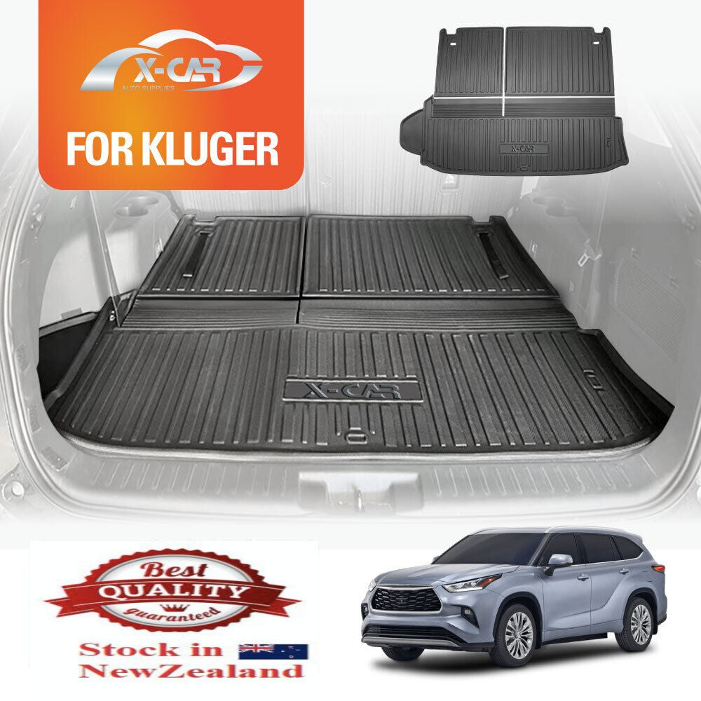 Heavy Duty Trunk Cargo Mat Boot Liner Luggage Tray Toyota Highlander 2021-2023