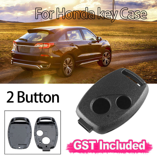 2 Button Key Shell Replacement For Honda Jazz Civic Accord Odyssey Remote Case