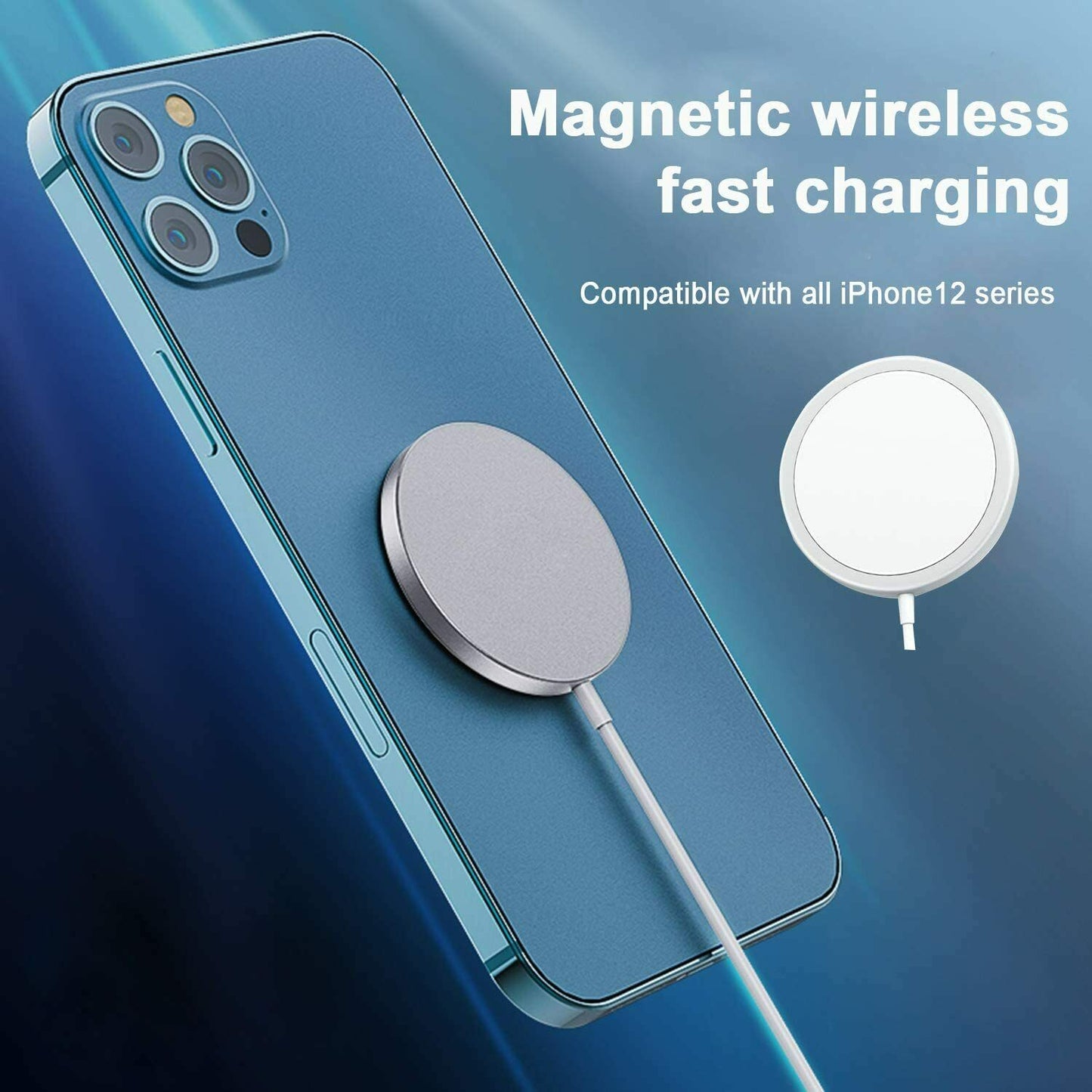 Iphone Magnetic Wireless Charger 15W PD Fast Charging Pad