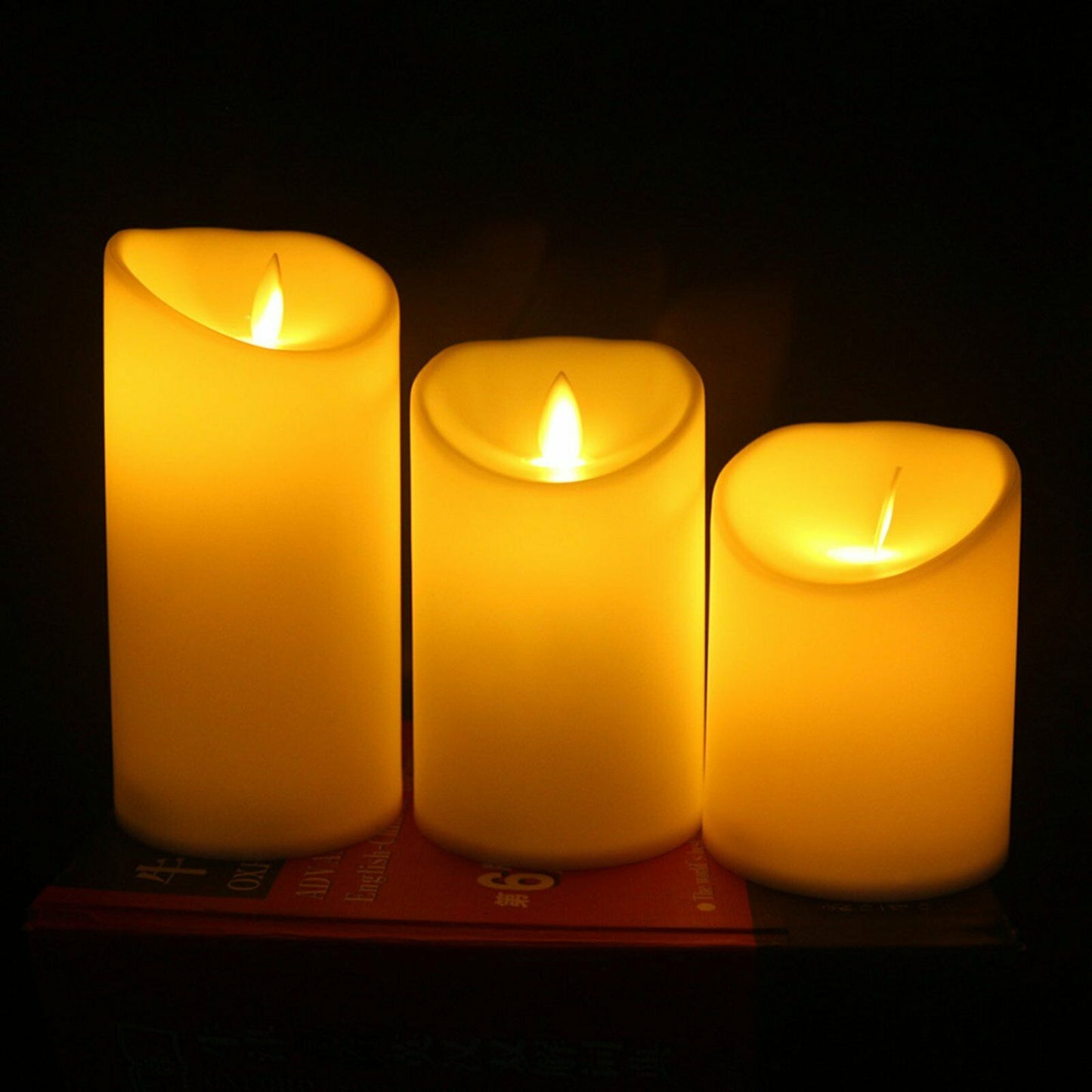 3X  LED Candle