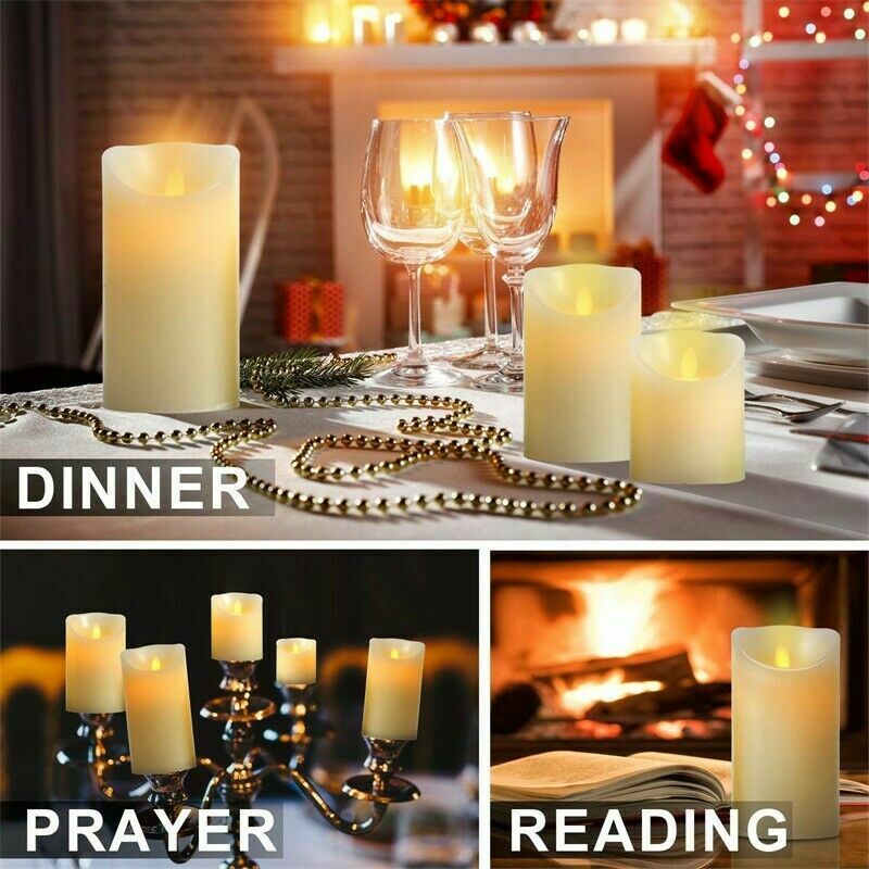 3X  LED Candle