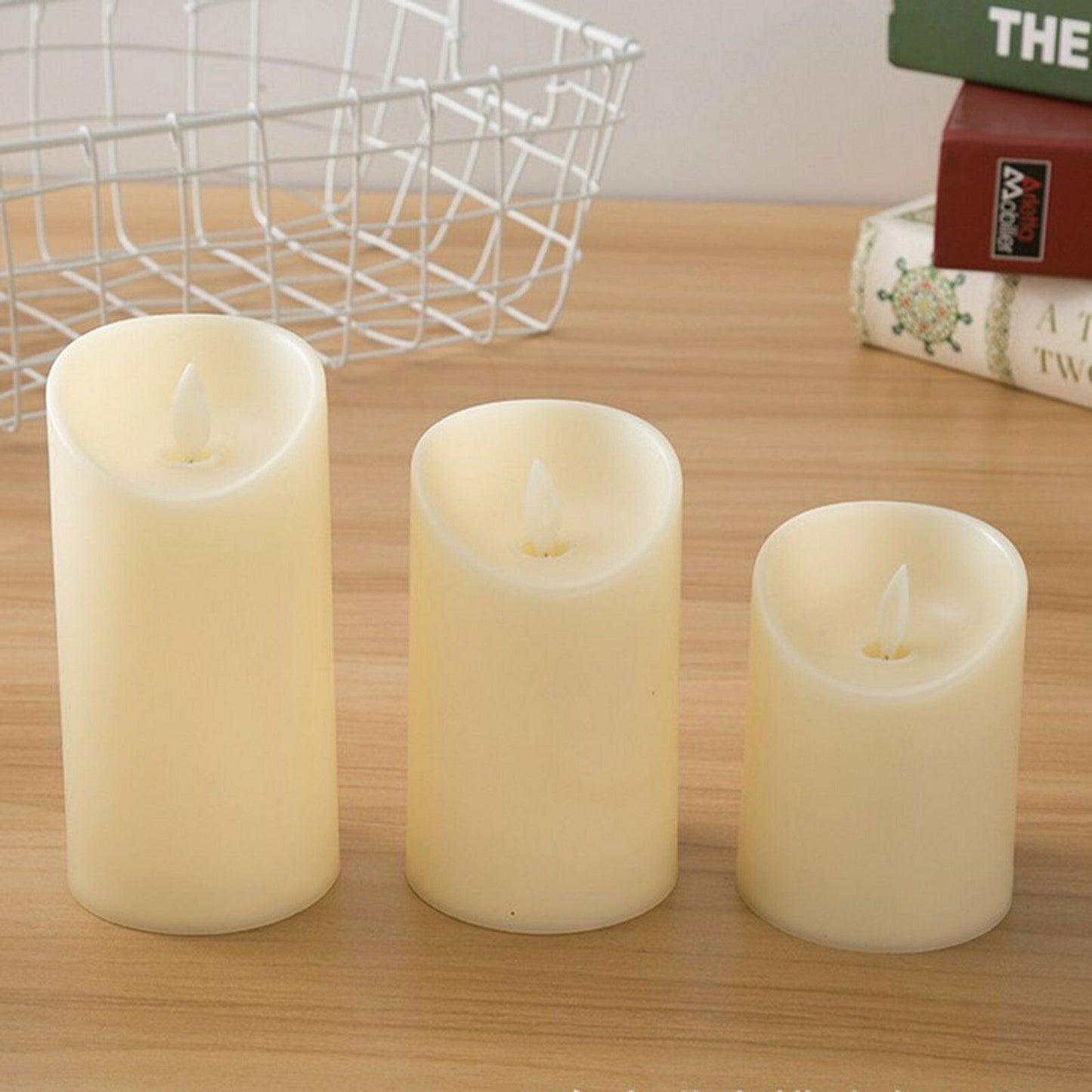 3X  LED Candle