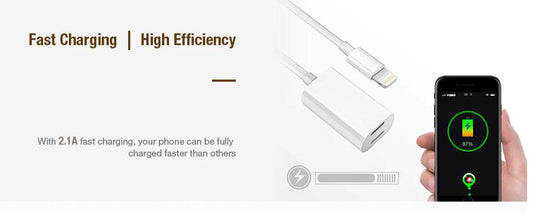 iPhone Earphone Headphone splitter cable