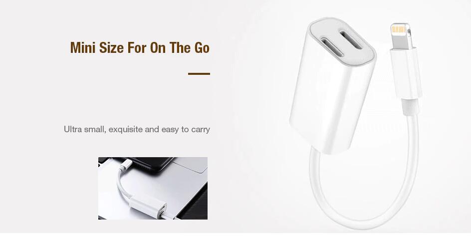 iPhone Earphone Headphone splitter cable