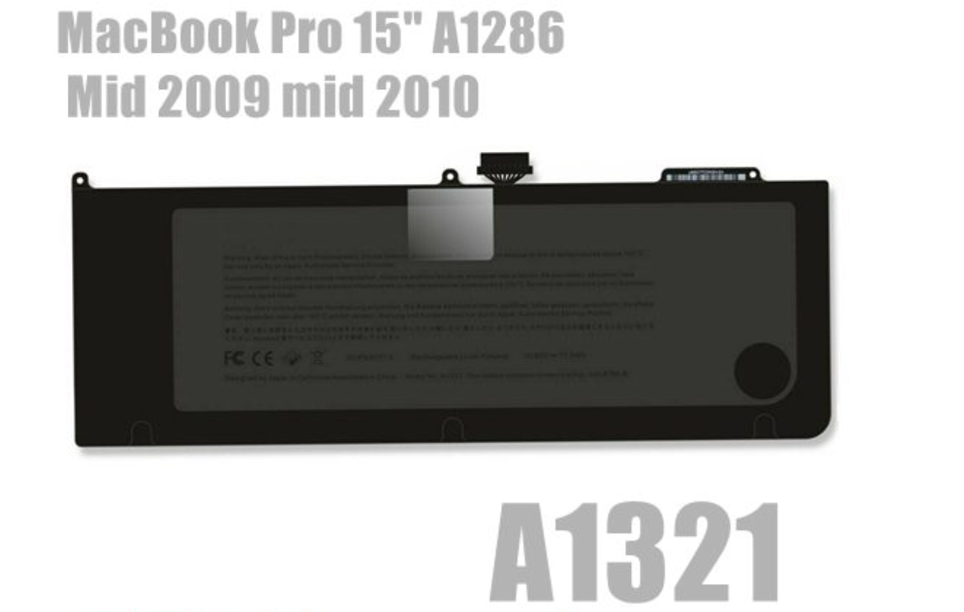 Battery A1321 for Apple MacBook Pro 15" A1286 2009-2010 Models OEM Quality