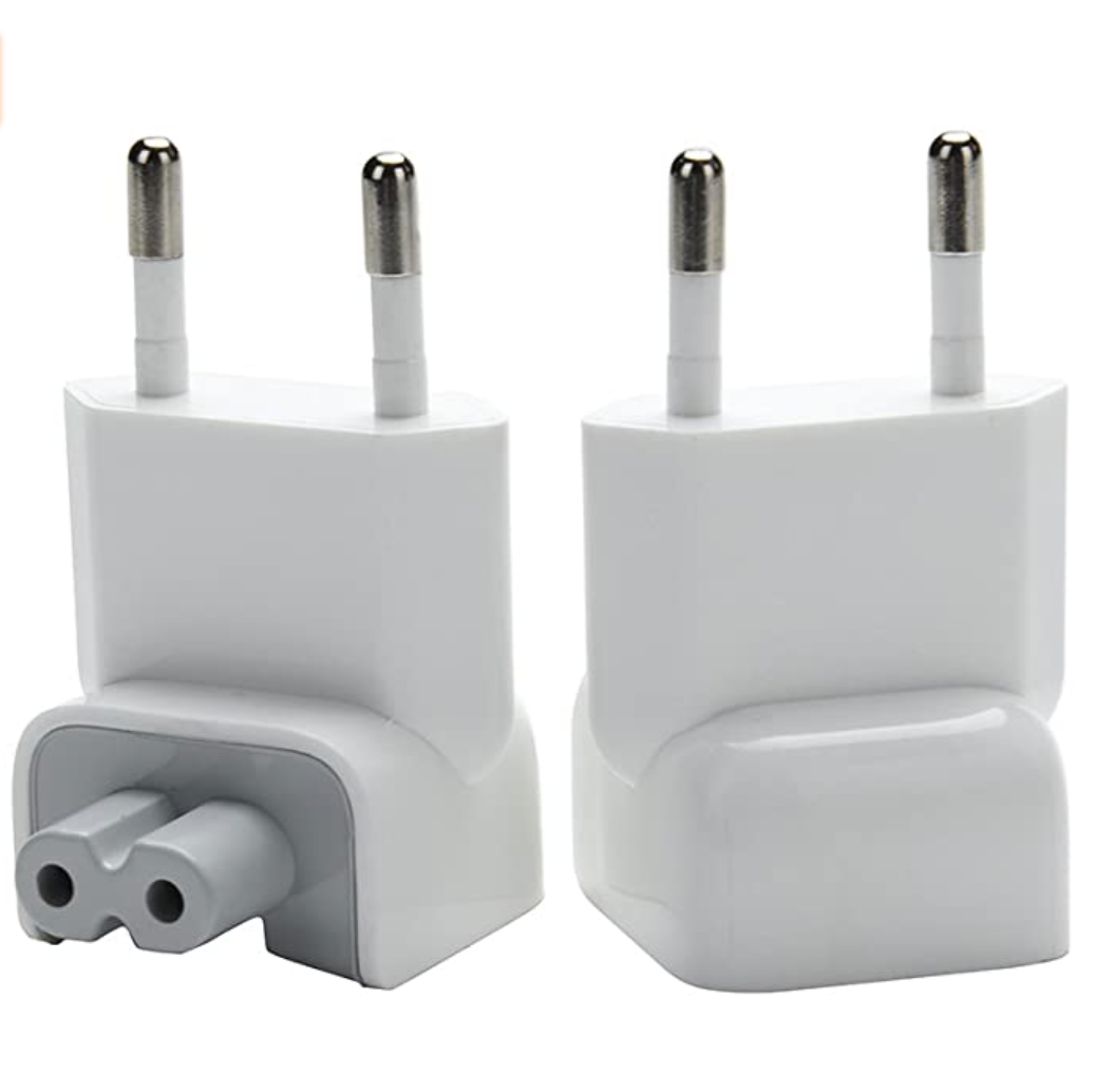 Duckhead Europe Charger AC Cord Plug for MacBook iPhone iPod Power Adapter