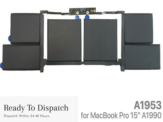 A1953 Battery fits Apple MacBook Pro 15" A1990 Touch Bar 2018 2019