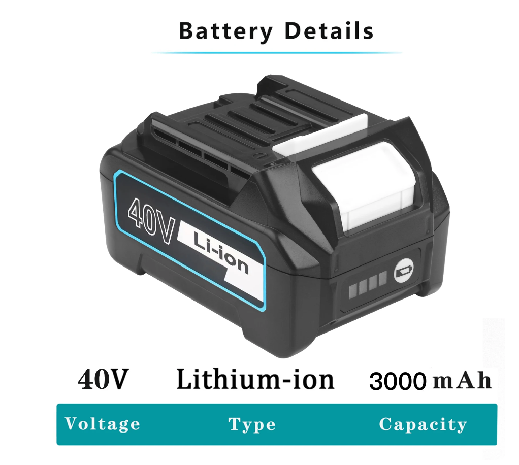 40V 3.0ah battery BL4025 for MAKITA Tool 191B36-3 XGT40V MAX 191B26-6 BL4040
