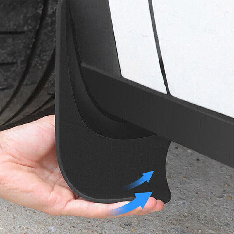 4PCS For Tesla Model 3 Mud Flaps Splash Guards Fender No Holes 2017-2022