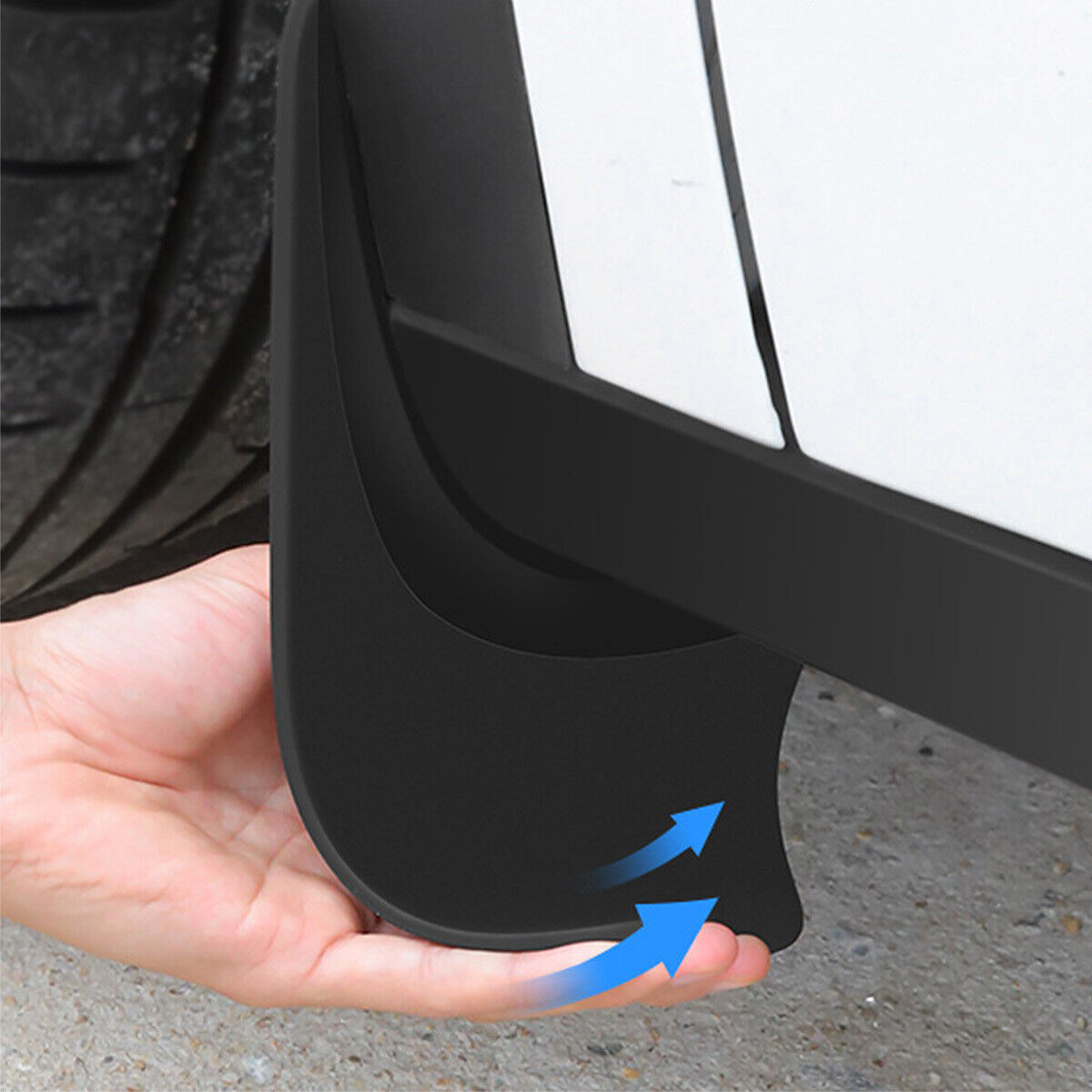 4Pcs Mud Flaps Splash Guards Fender For Tesla Model Y Front Rear TPE Mudguard