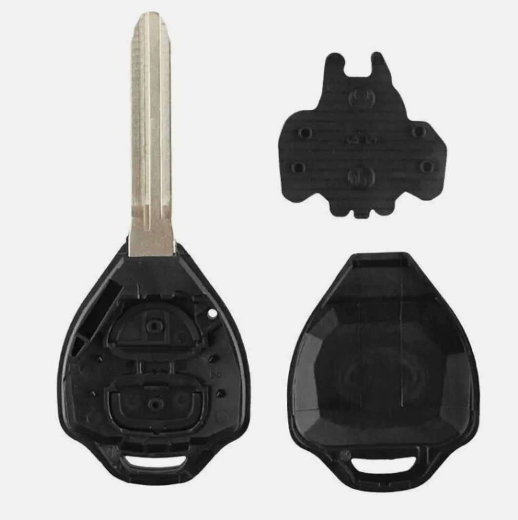 Car Key Shell Suitable for Toyota Rav4 Corolla Camry Prado Hilux Yaris Hiace