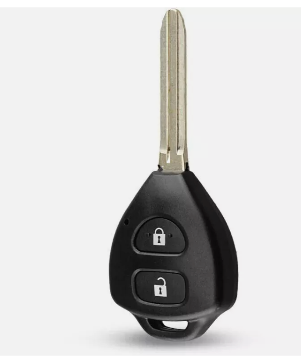 Car Key Shell Suitable for Toyota Rav4 Corolla Camry Prado Hilux Yaris Hiace