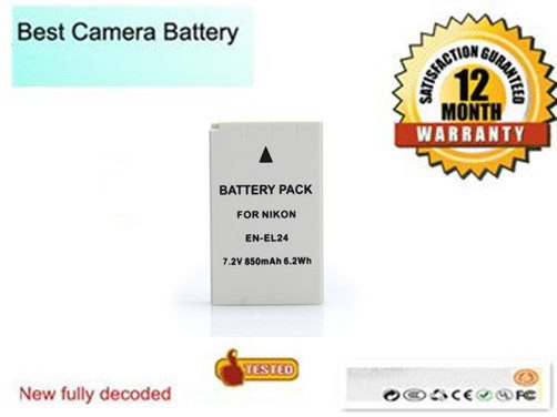 EN-EL24 Battery for Nikon 1 J5 Digital Camera