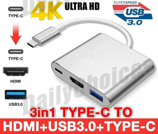 For Nintendo Switch 1080P 4K Type-C to HDMI Converter Adapter