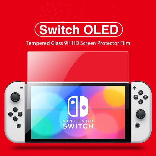 Nintendo Switch OLED Tempered Glass Screen Protector Premium Quality