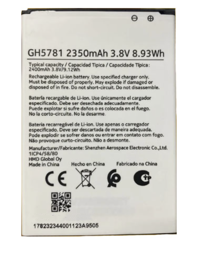 Replacement Battery for Nokia C2 2nd Edition GH5781