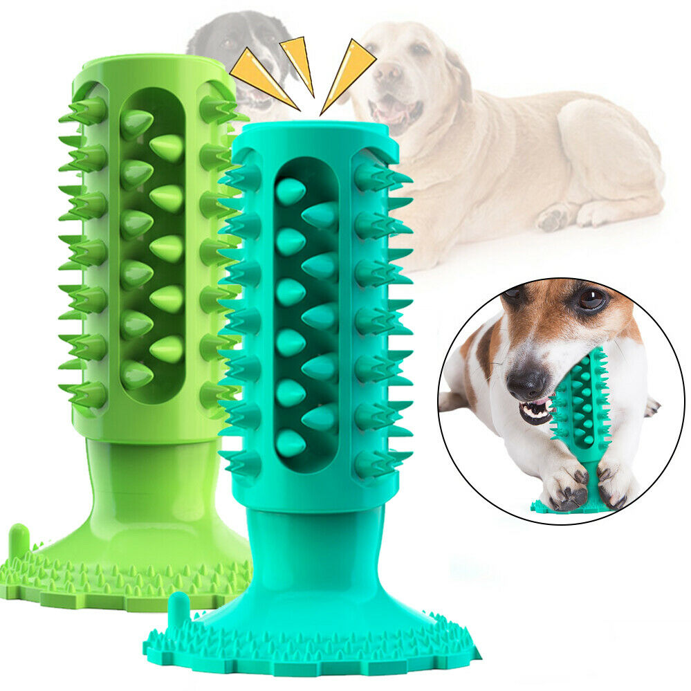 Pet Dog Teething teeth Cleaning Toys Toothbrush Molars Chew tough Dental puppy