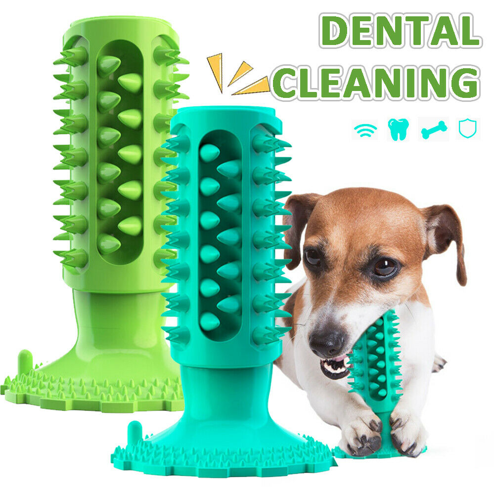 Pet Dog Teething teeth Cleaning Toys Toothbrush Molars Chew tough Dental puppy