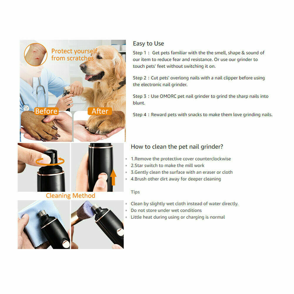 Electric Pet Nail Grinder