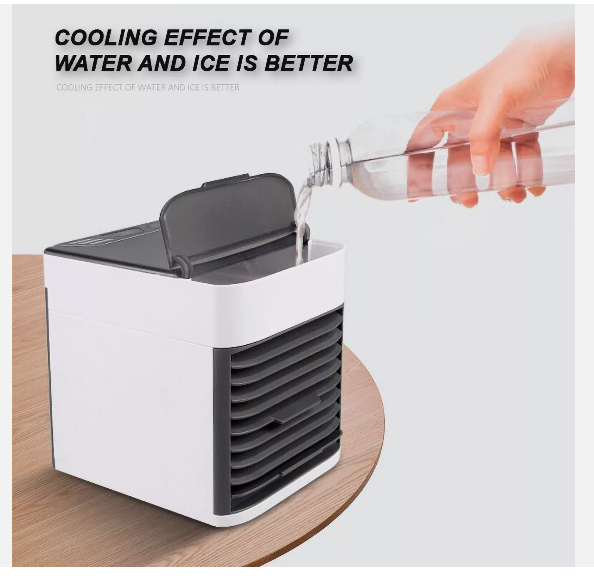 Portable Mini Air Cooler Fan Air Conditioner Cooling Fan Humidifier Desk USB Fan