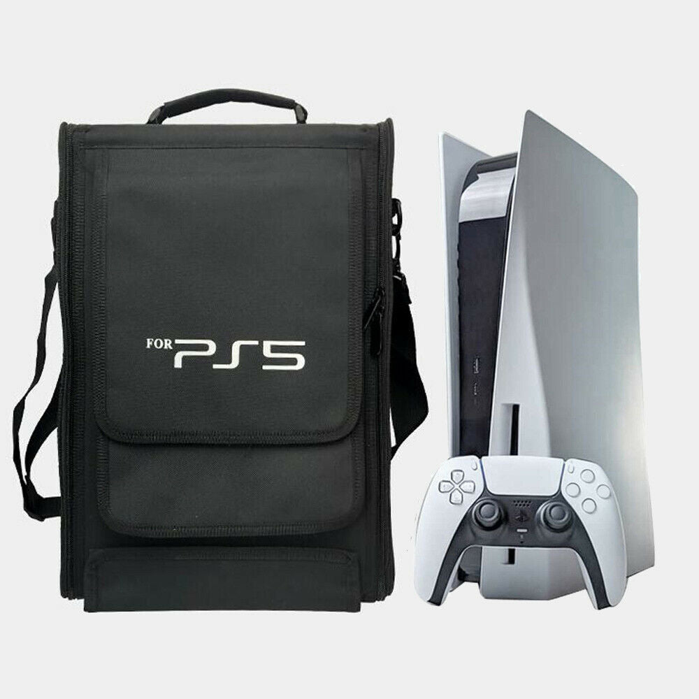 For PS5 Console Controller Protective Storage Bag Case Backpack Travel Carrying