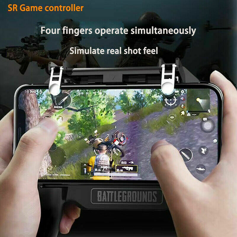 2000mAh Power Cooling Fan Gamepad Joystick Hand Grip for Phone Game PUBG