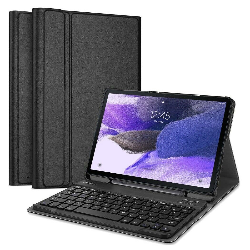 Samsung Galaxy Tab Tablet Bluetooth Keyboard Leather Case Cover