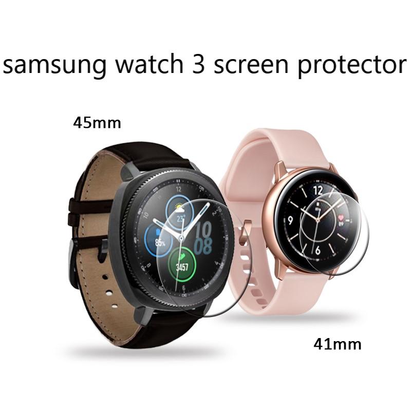 Samsung Galaxy Watch 3 41mm/45mm Smartwatch Tempered Glass Screen Protector