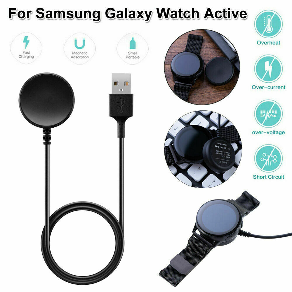 Wireless Charging Dock Cradle Smart Watch Charger for Samsung Galaxy 3 41mm/45mm