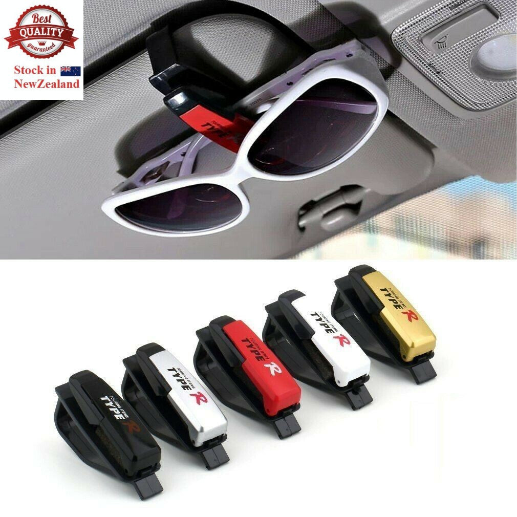 Car Vehicle Accessory Sun Visor Sunglasses Eye Glasses Card Pen Holder Clip