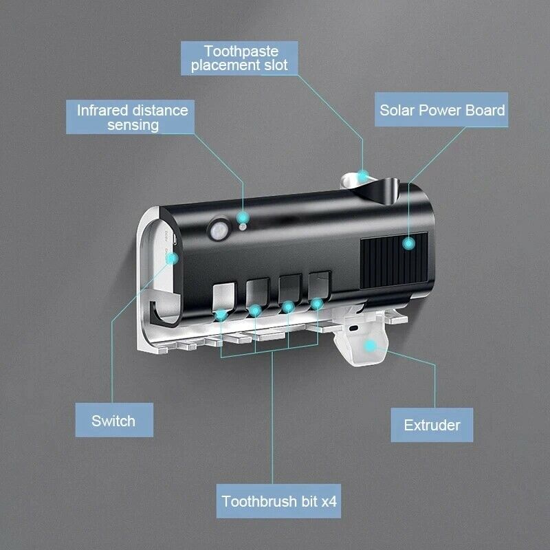 Toothbrush Holder Dispenser