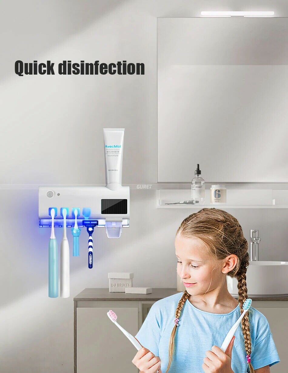 Toothbrush Holder Dispenser