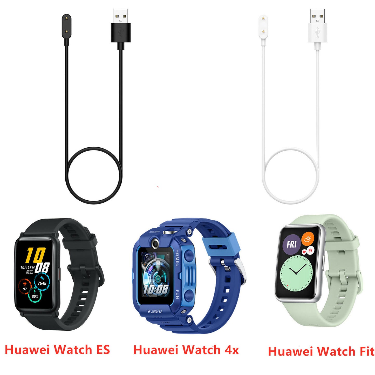 Magnetic USB Charging Cable Cord for Huawei Watch Fit / Huawei Band 6