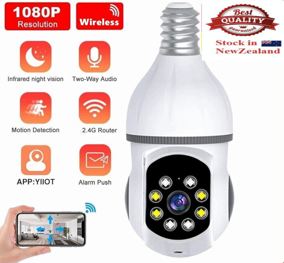 Full HD 1080P Wireless Wifi IP Camera intercom App Home Security Object Tracking